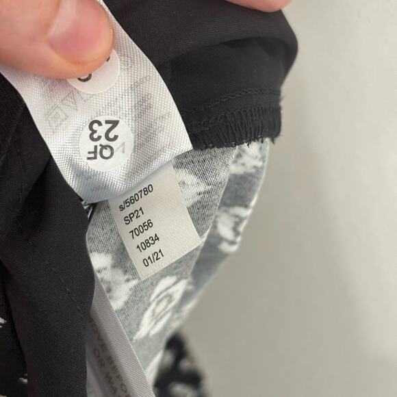 NWT LOFT The Pull On Wide Leg Crop Pant - Size M - Picture 8 of 8